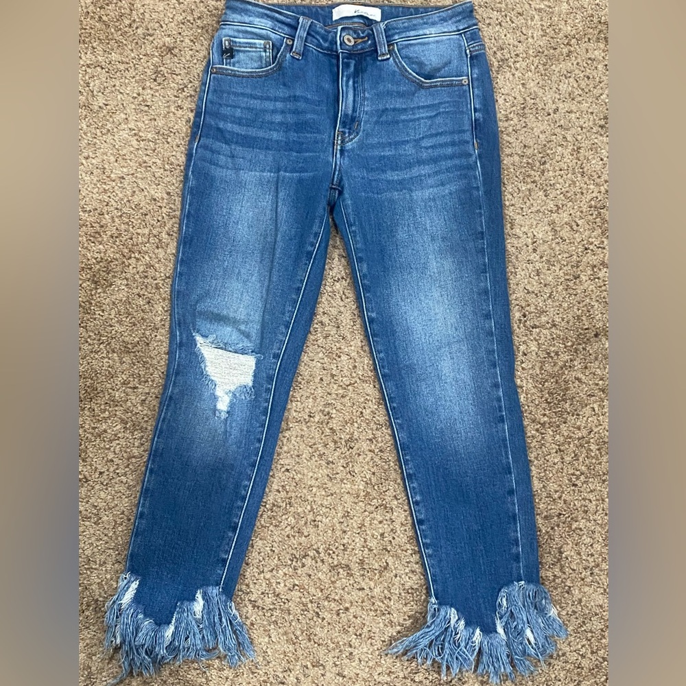 Kancan Fringe Jeans